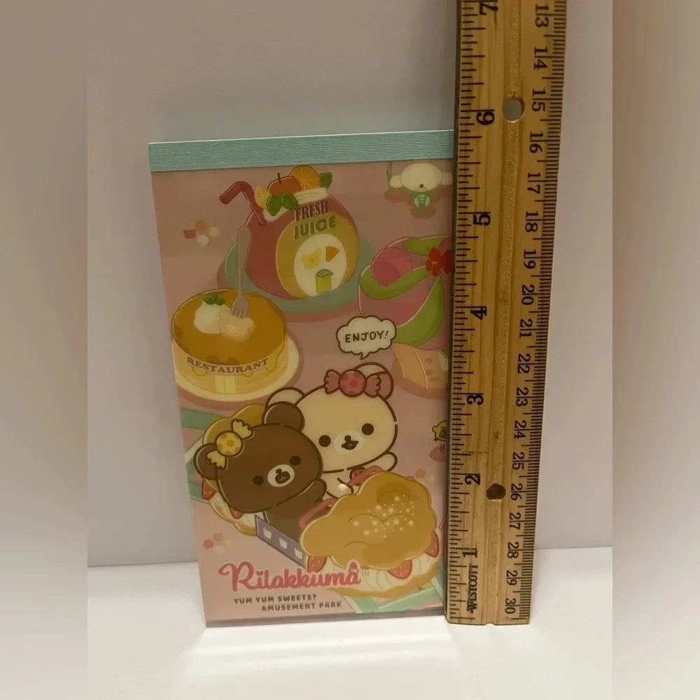 Rilakkuma Amusement Park Dessert Themed Memo Pad